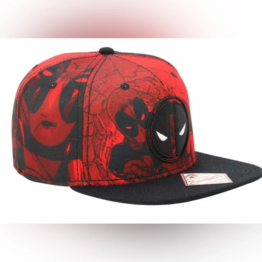 Marvel Deadpool Red Tonal Snapback Hat